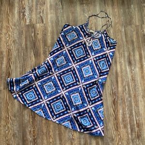 Addie Blue Paisley Sleeveless Top